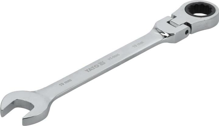 Produktbild Yato Ring-Maulschlüssel mit Ratsche und Gelenk 19 mm (YT-1685) (19 mm)