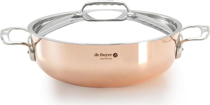 Immagine prodotto de Buyer prima matera (28 cm, Pirofila + casseruola, Acciaio inossidabile, Rame)