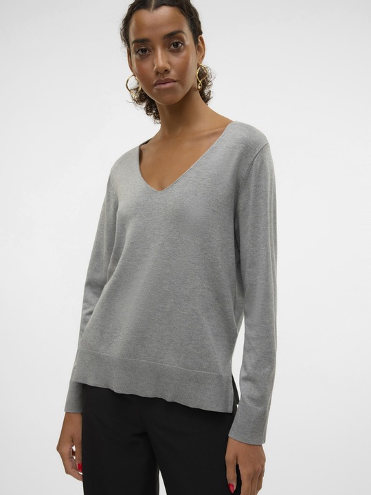 Produktbild Vero Moda Vmsilje Ls V-Neck Pullover Ga Noos (XL)