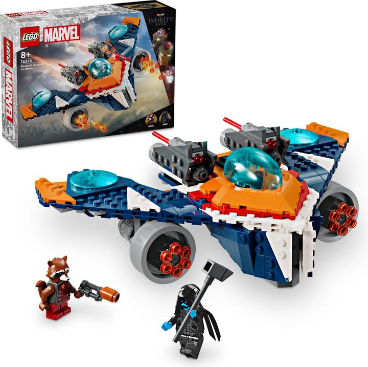 Immagine prodotto LEGO L'astronave di Rocket contro Ronan (76278, LEGO Marvel)