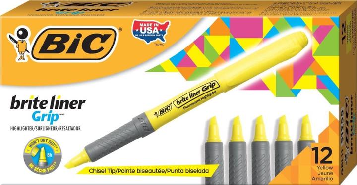 Image du produit Bic Grip surligneur (1x)
