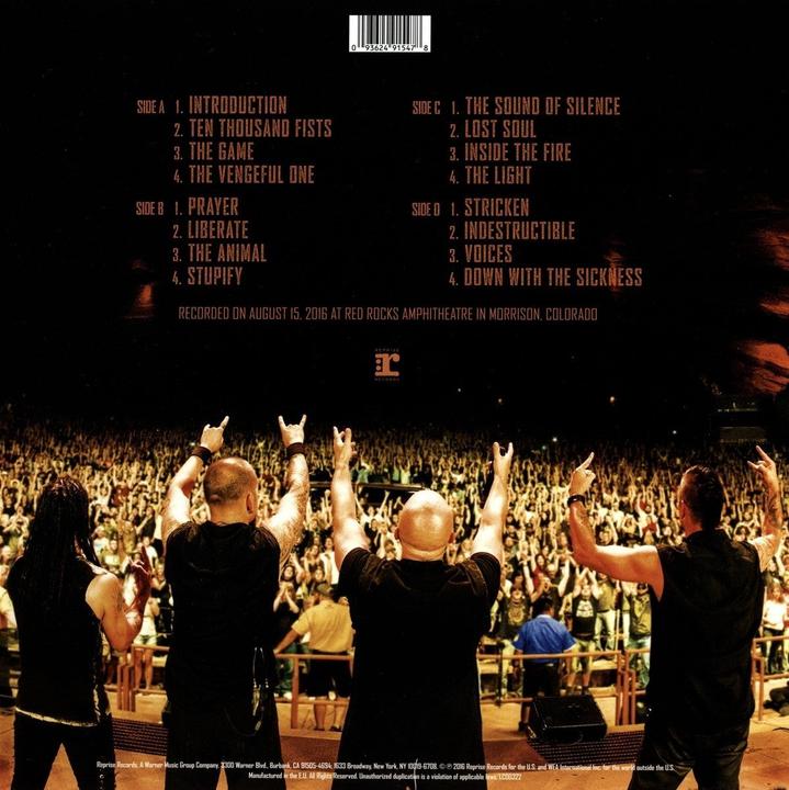 Produktbild Disturbed-Live At Red Rocks (Disturbed)