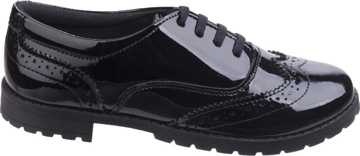 Produktbild Hush Puppies Mädchen LederSchnürschuhe Eadie Jnr im BudapesterStil (29)