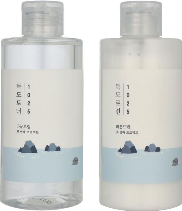 Produktbild Round Lab Dokdo Toner 200ml und Dokdo Lotion 200ml (Gesichtspflege set)
