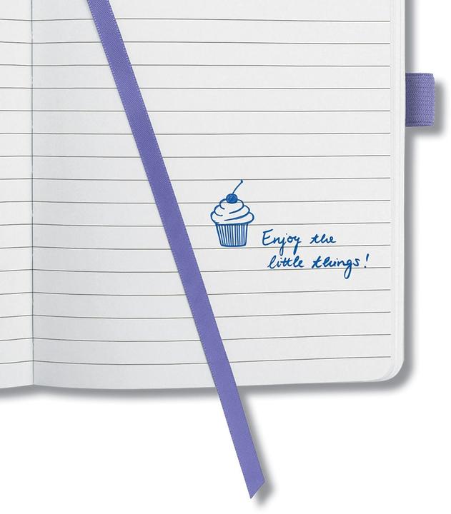 Valeurs nutritives et ingrédients Sigel Carnet JOLIE Flair (135 x 203 mm, À rayures, Couverture rigide)