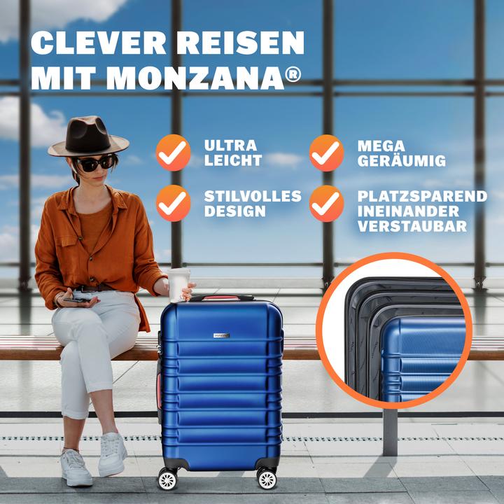 Image du produit Monzana Hartschalenkoffer (120 l)