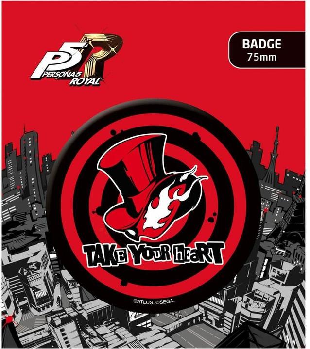 POPbuddies Persona 5 Royal Ansteck-Button Take your Heart