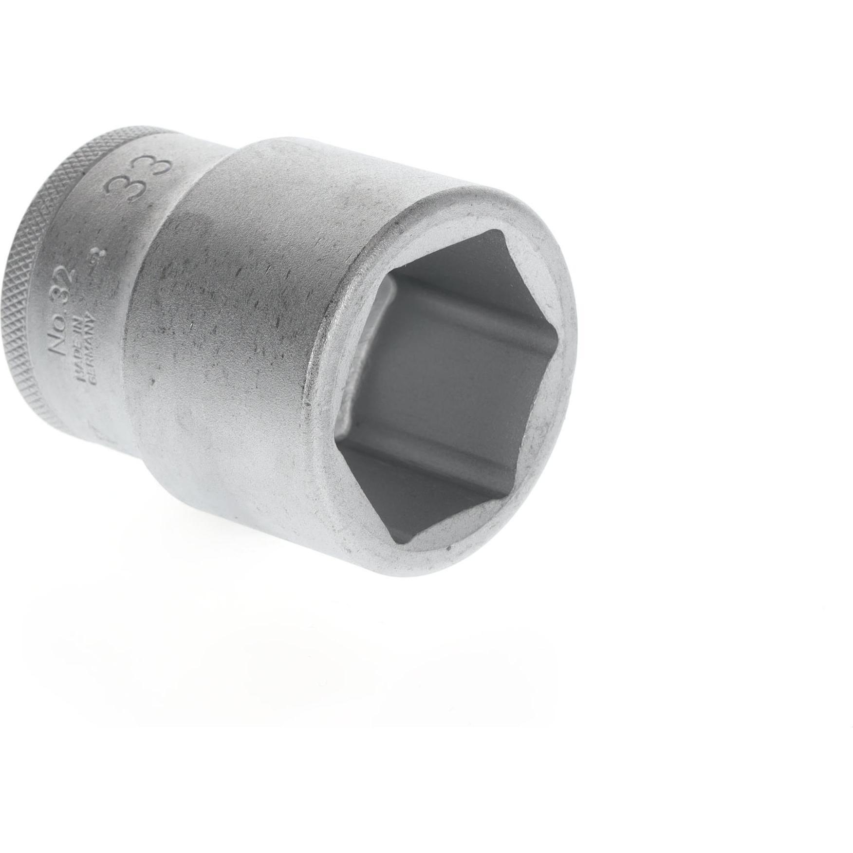 Thumbnail - Gedore, Steckschlüssel + Stecknuss, 32 33 Steckschlüsseleinsatz 3/4" 6-kant 33 mm (33 mm)
