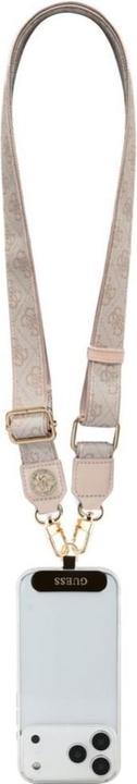 Produktbild Guess Universal lanyard CBDY 4G Tether Patch Strass Metal Logo pink