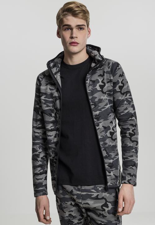 Immagine prodotto Urban Classics Giacca Interlock Camo Zip (M)