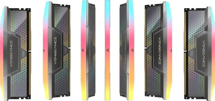 Image du produit Corsair Vengeance RGB (2 x 24 Go, 8400 MHz, RAM DDR5, CU-DIMM)