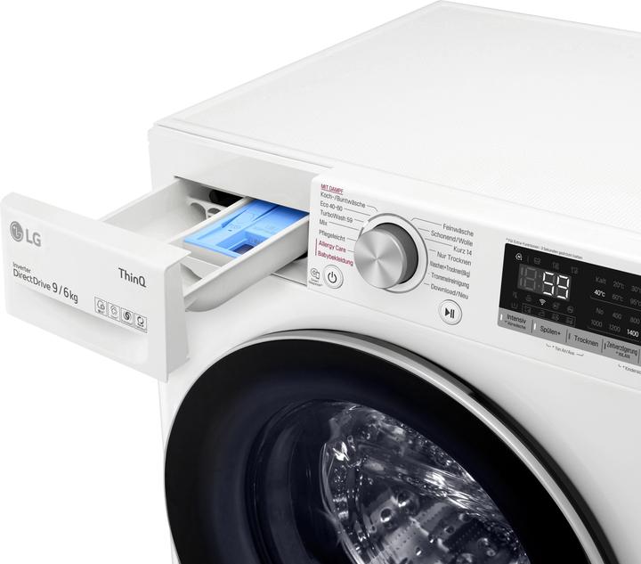 Actual product image LG V5WD96H1 Washer Dryer Freestanding Front Loader E