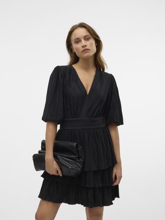 Actual product image Vero Moda Vmkaja Short Plisse Dress Exp (XS)