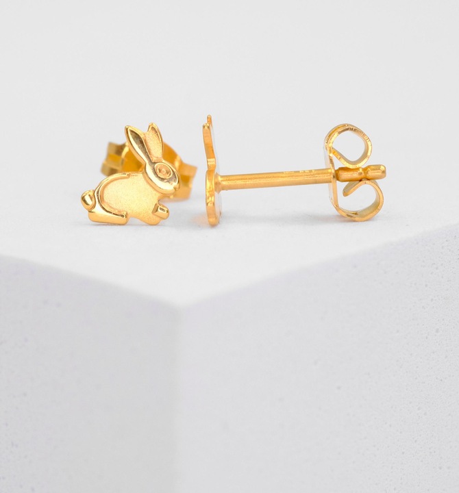 Produktbild Muau Hase (750/18 K Gelbgold)