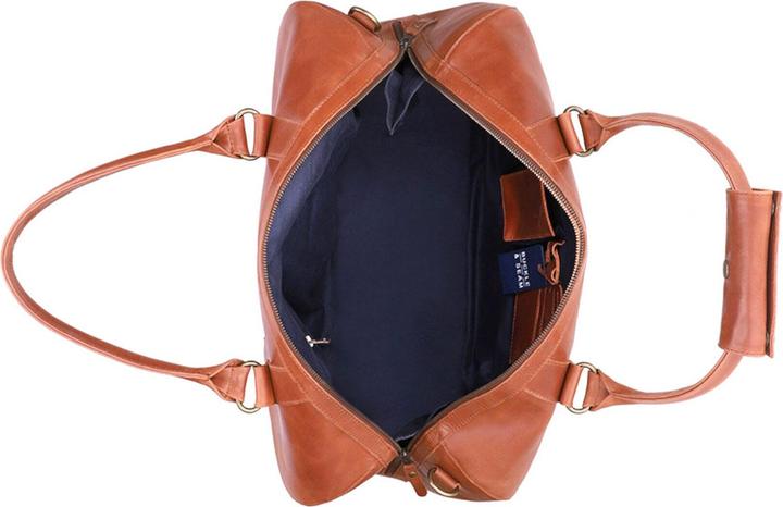 Immagine prodotto Buckle & Seam Weekender in pelle Willow Cognac / (37 l)