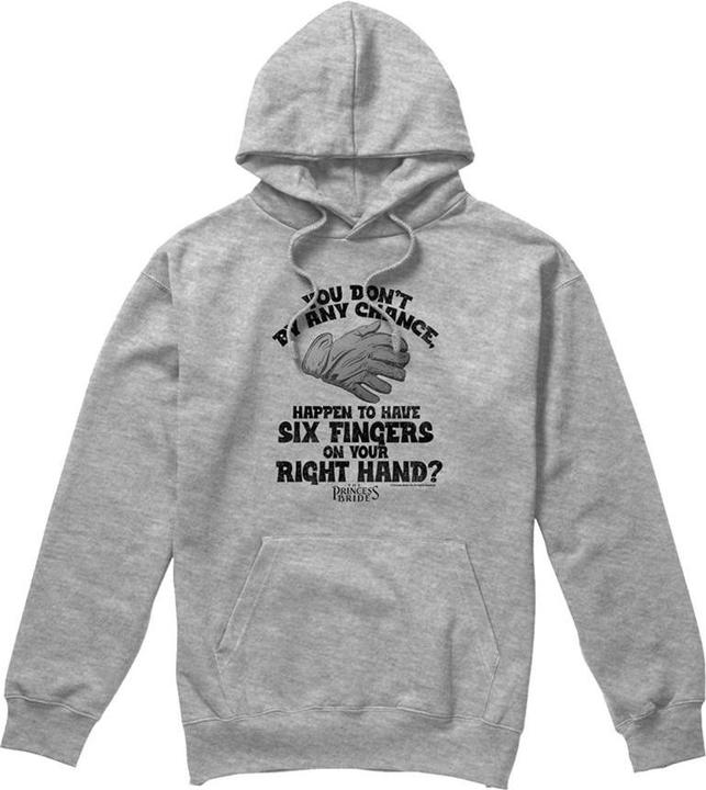 Produktbild The Princess Bride By Chance 6 Fingered Kapuzenpullover meliert (M)