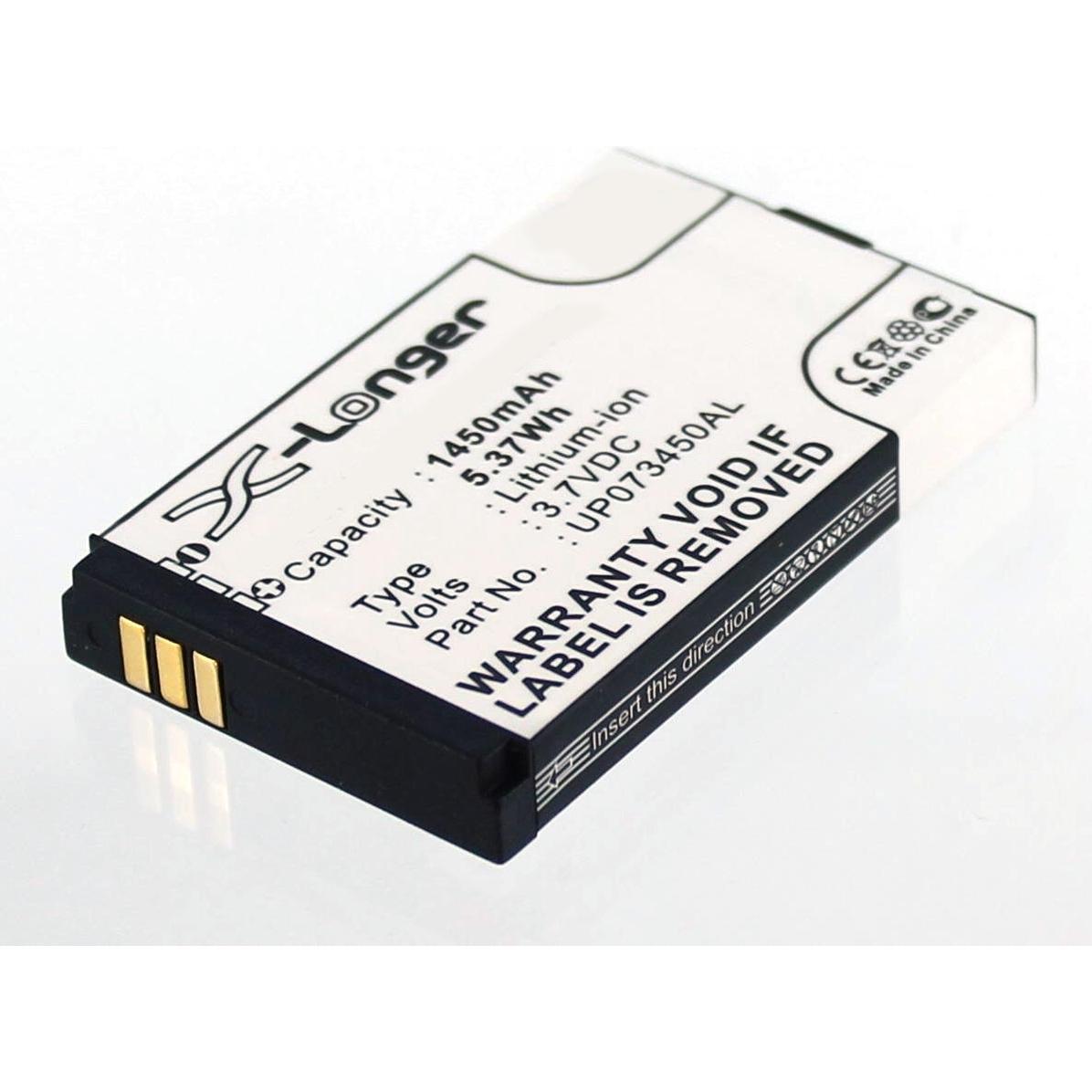 AGI 12720 - Akku - Schwarz - Lithium-Ion (Li-Ion) - 1450 mAh - 3,7 V - 56 mm, Smartphone Akku