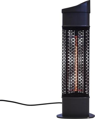 NSH Nordic HORTUS Terrassevarmer under bord-model 1200 W, GT, sort (211-402)