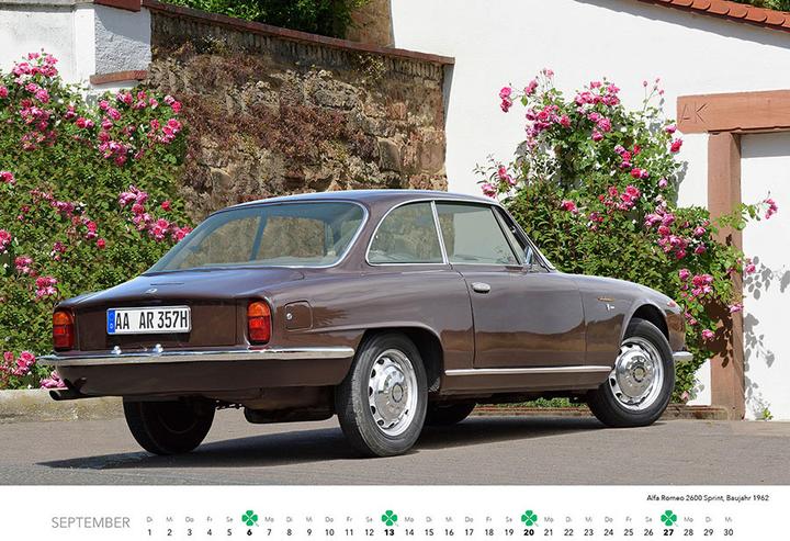 Produktbild Alfa Romeo Kalender 2026 (47,5 x 33 cm)