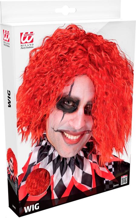 Produktbild Widmann Rote Killerclown Perücke