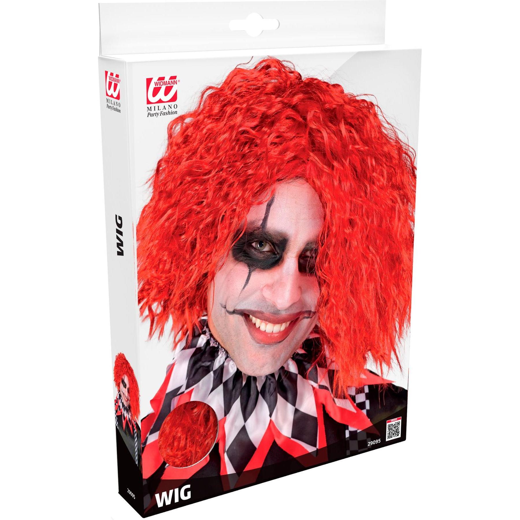 Thumbnail - Widmann Rote Killerclown Perücke