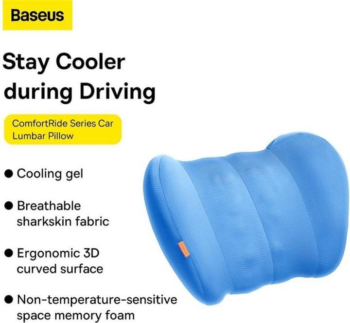 Image du produit Baseus Car Cooling lombaire Clu ComfortRide Series Car (Blue)