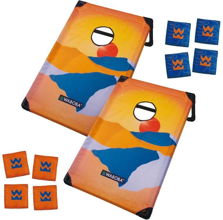 Waboba Arcade game Cornhole 2x board 8x throwing bag (2 Players)