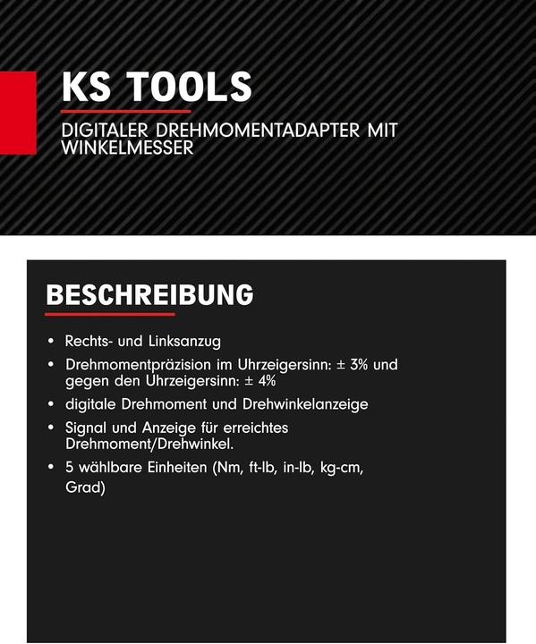 Productafbeelding KS Tools 516.1194 (1/2", 68 - 340 Nm)