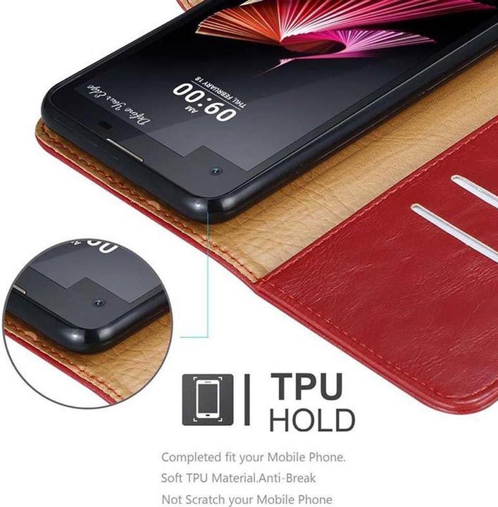 Actual product image Cadorabo Book Luxury Cover (LG X Screen)