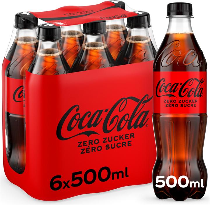Actual product image Coca Cola Zero (6 x 50 cl)