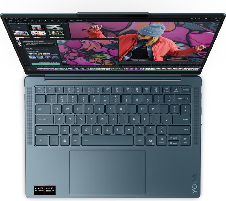 Actual product image Lenovo Yoga Slim 7 (14", AMD Ryzen AI 5 340, 17.18 GB, 512 GB, DE)
