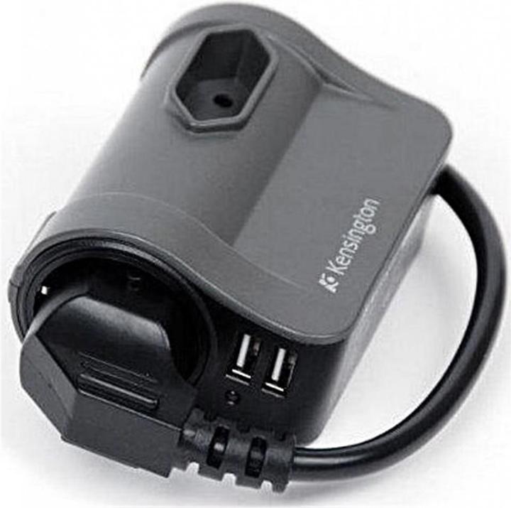 Immagine prodotto Kensington Presa di corrente portatile da viaggio (x3) con porta USB (x2)