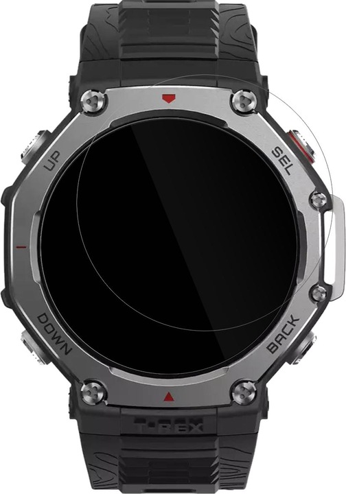 Actual product image Dipos Screen Protector Crystalclear for Amazfit T-Rex 3