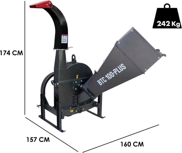 Actual product image Blackstone Tractor shredder