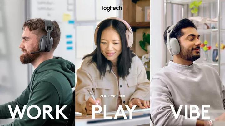 Produktbild Logitech Zone Vibe 100 (Kabellos, USB-C)