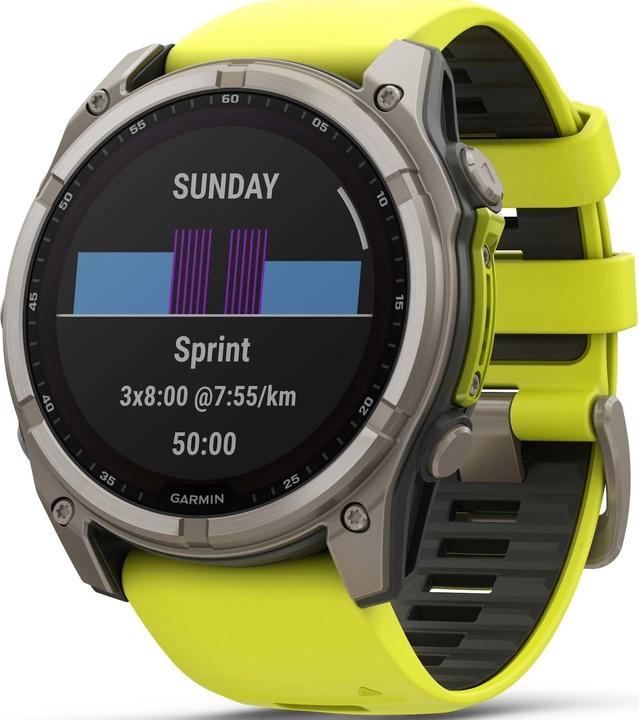 Produktbild Garmin Fenix 8 Solar Sapphire Titan (51 mm)
