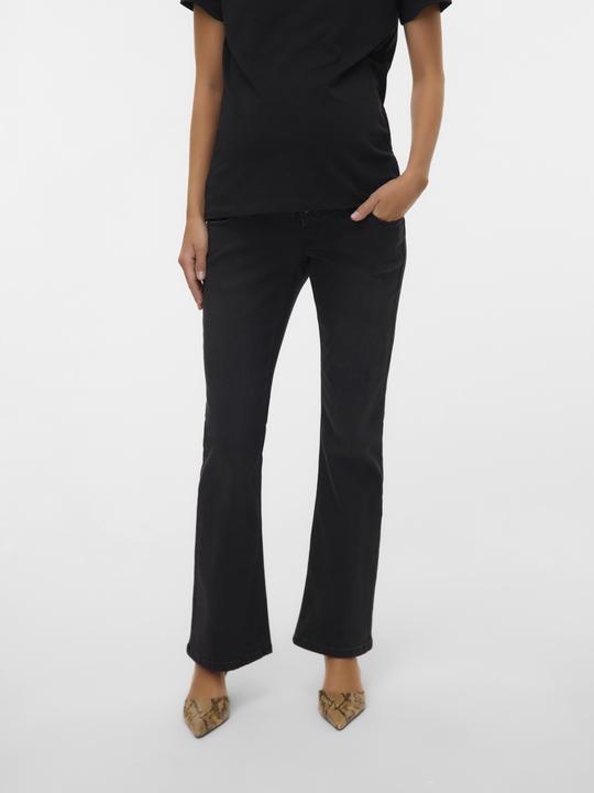 Produktbild Mamalicious Mlkairo Black Flared Jeans Noos (32)