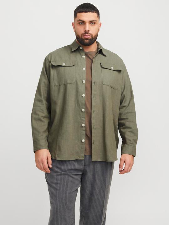 Produktbild Jack & Jones Plus Size Comfort Fit Overshirt Overshirt (4XL)