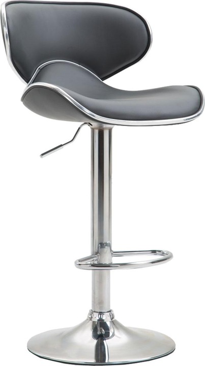 Actual product image CLP Barstool Las Vegas V2 chrome, grey