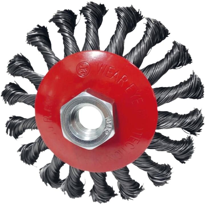 Produktbild KS Tools Rostfreie Kegelform-Stahldrahtrundbürste