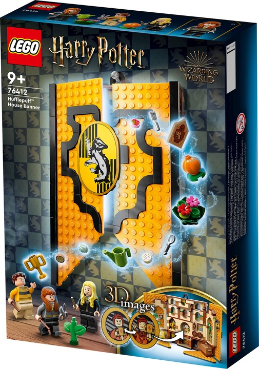 Image du produit LEGO Bannière de la maison de Poufsouffle (76412, LEGO Harry Potter)
