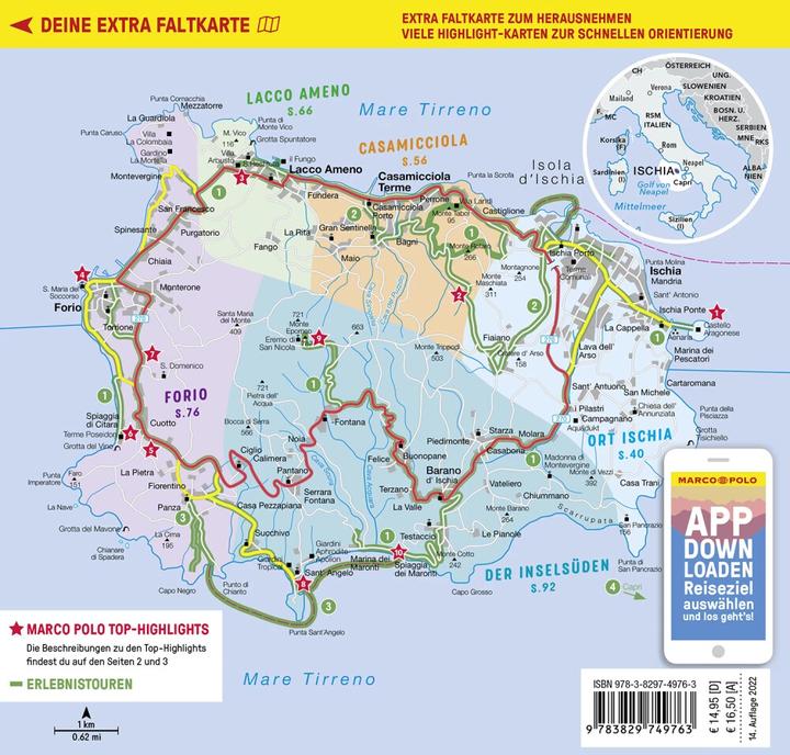 Produktbild Reiseführer Ischia (Deutsch, Dr Stefanie Sonnentag, Bettina Dürr, 2022)