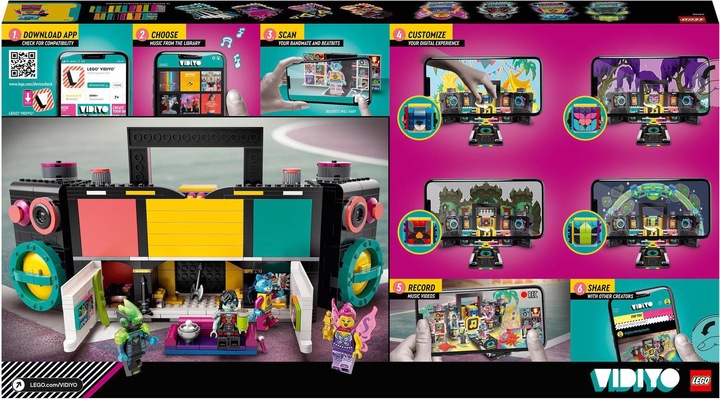 Produktbild LEGO The Boombox (43115, LEGO Vidiyo)
