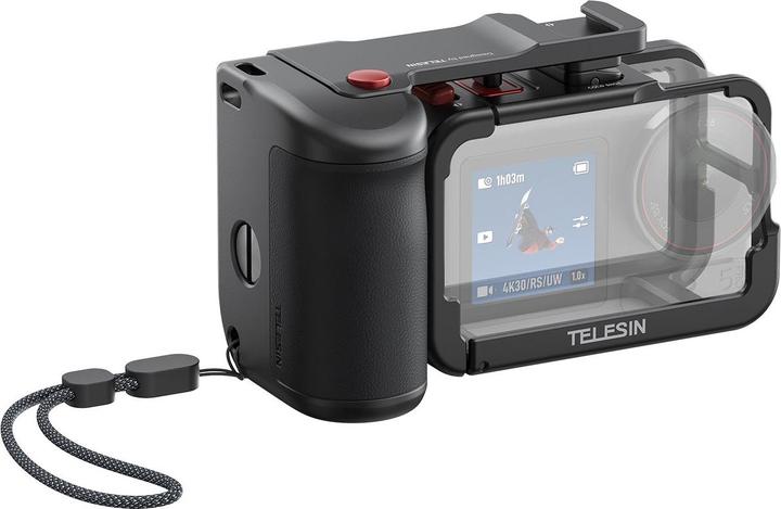 Image du produit Telesin Street Photography Grip + Cage DJI Osmo Action 3/4/5