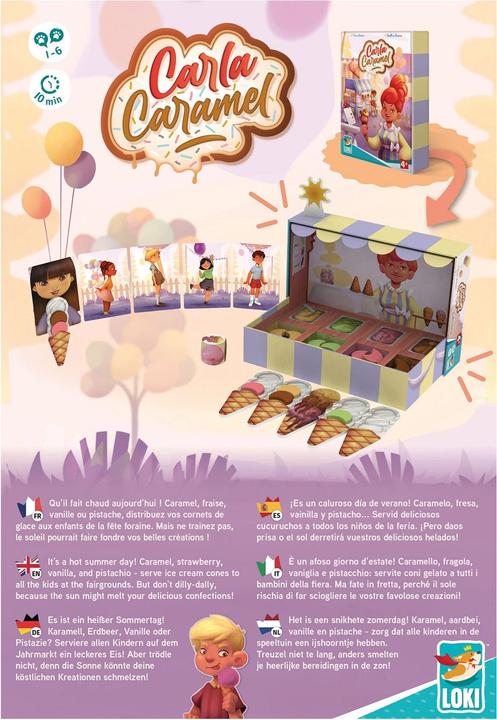 Produktbild Carla Caramel (d) (Deutsch, 1 - 6 Spieler)