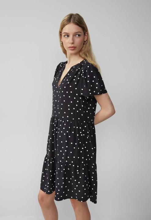 Actual product image S.Oliver Kleid Kurzes Viskosekleid mit All-over-Print (36)