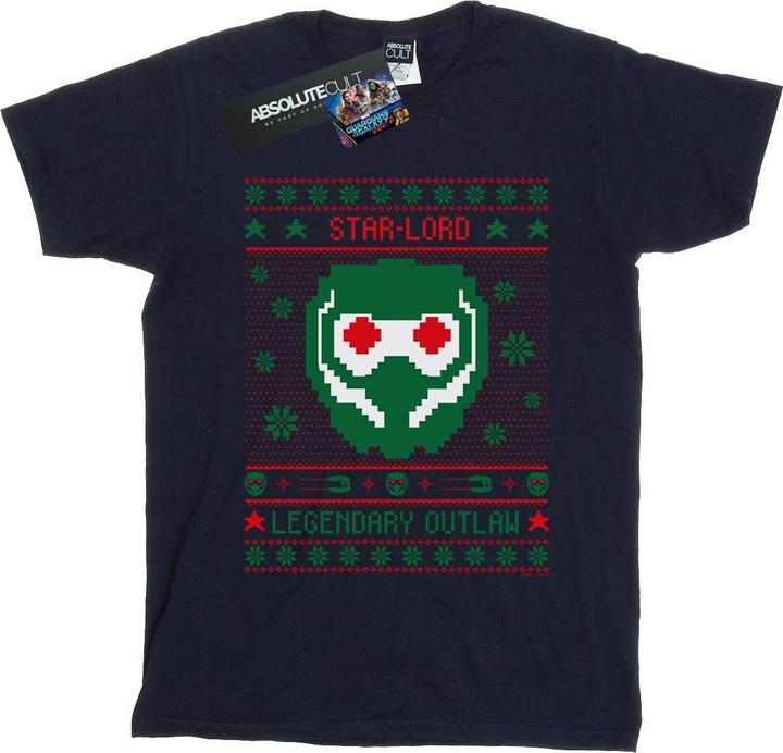 Image du produit - T-shirt GUARDIANS OF THE GALAXY VOL. STAR LORD FAIR ISLE - Femme (XXL)