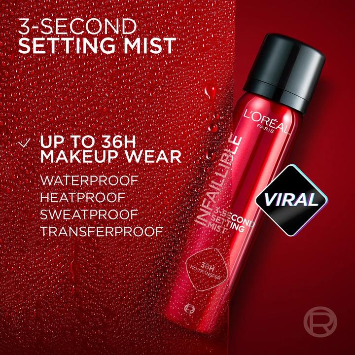 Actual product image L'Oréal Paris INFAILLIBLE Make-up-Fixierspray 150 ml