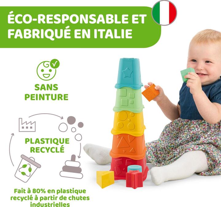 Actual product image Chicco 2 in 1 stacking cup - Eco+