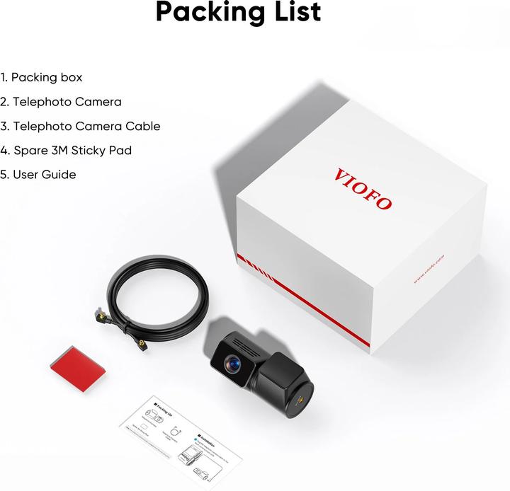 Image du produit Viofo RTC420 (Telephoto camera for A329)